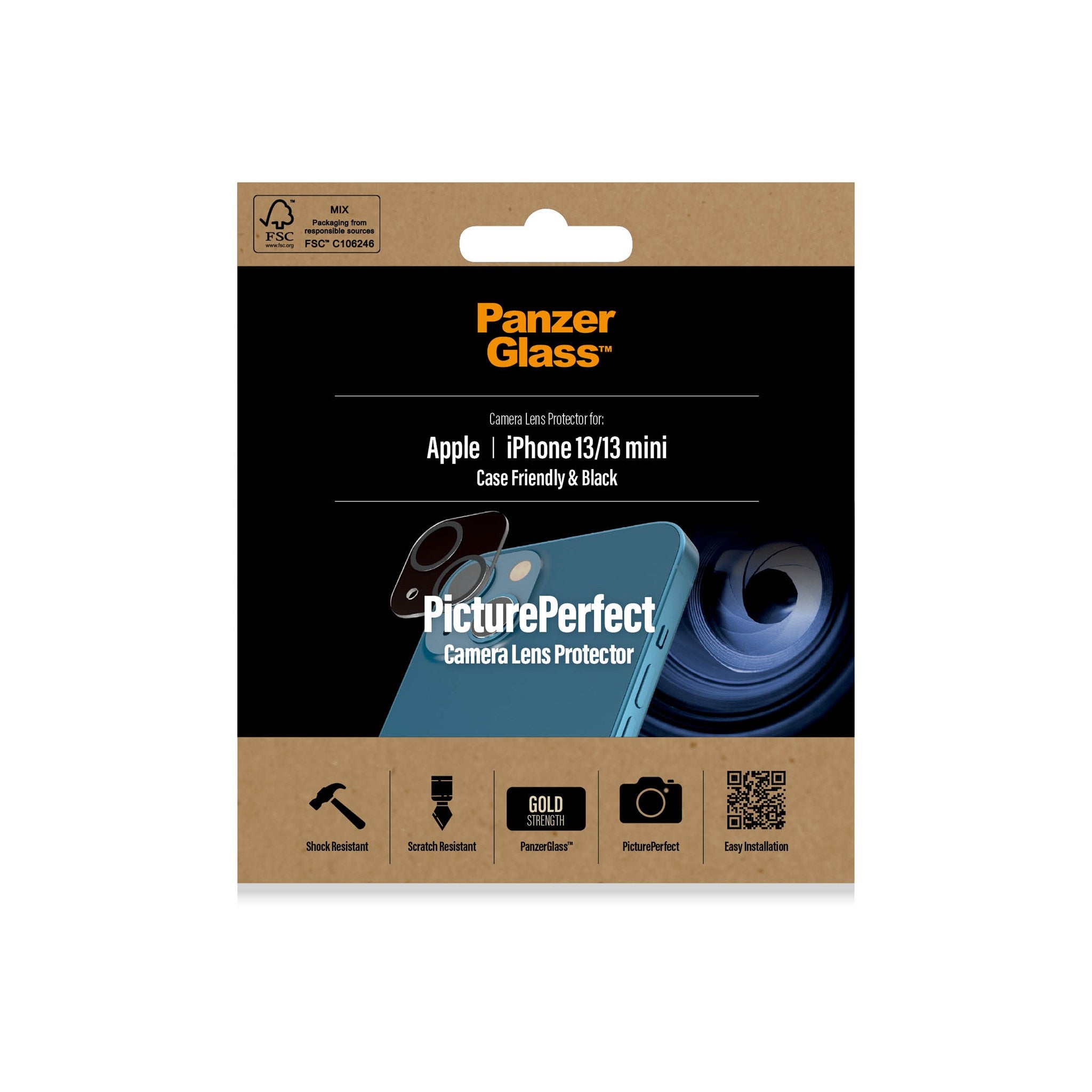 PanzerGlass® PicturePerfect Kameraschutz iPhone 13 | Mini